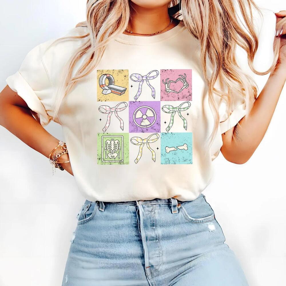 Retro Easter Radiology Shirt Cute Rad Tech Shirt